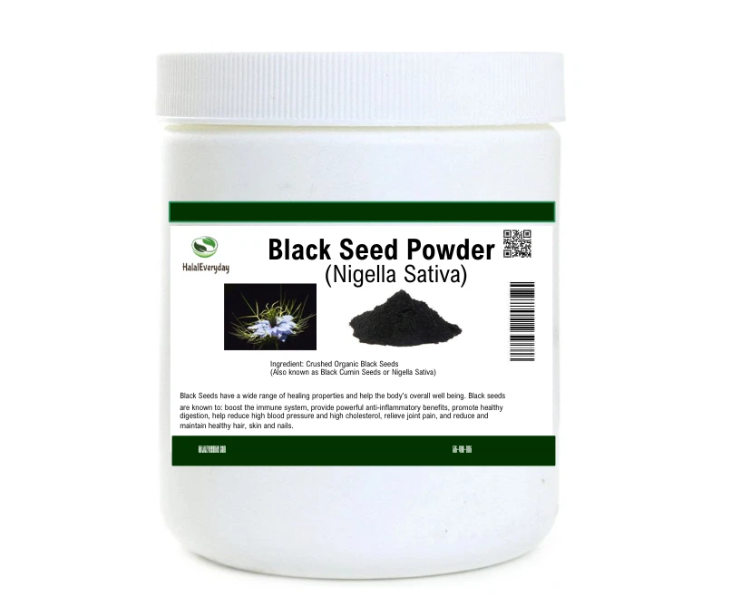 Semilla negra en polvo - Comino orgánico 100 % puro NIGELLA SATIVA Semilla Comino Negro Foto 4 de 4