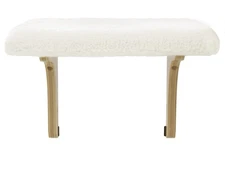 SmartyKat Paw Perch Padded Perch for Indoor Cats & Kittens Up to 15 Pounds,Cream