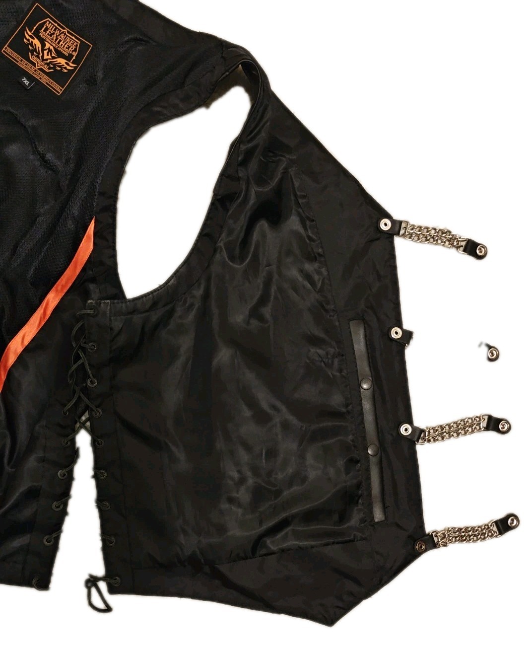 Milwaukee Leather Performance Apparel Snap Vest 7… - image 3
