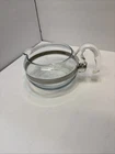 Vintage Pyrex Glass Stove Top Coffee Pot 6 cup Carafe  8446-B Flameware no Lid