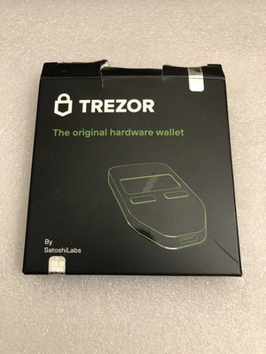 Trezor Hardware Wallet/Crypto Wallet - Brand New/Open Box