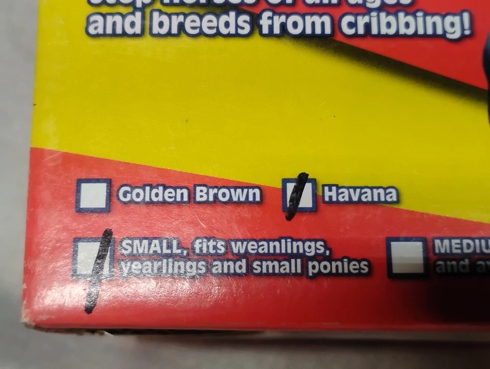 Nuevo en Caja Cuero Tejedor COLLAR MILAGROSO CABALLO PEQUEÑO Habana Detiene Entrenamiento de Cunas Nuevo de Lote Antiguo Foto 2 de 4