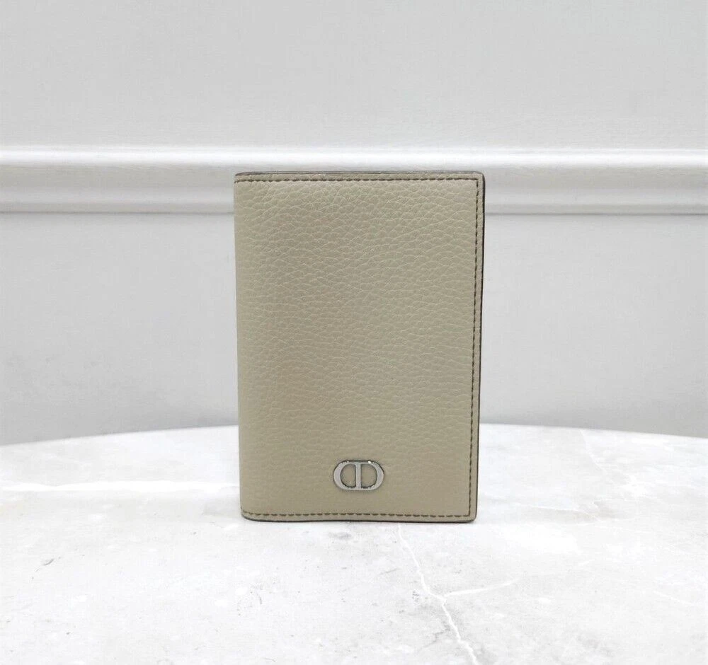 Porte carte cuir double pli logo CD Dior 52881278