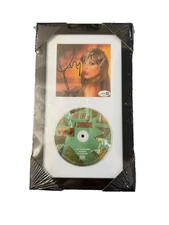 SIGNED Taylor Swift Life of A Showgirl CD Autograph 7x12 in Frame JSA Photo #1