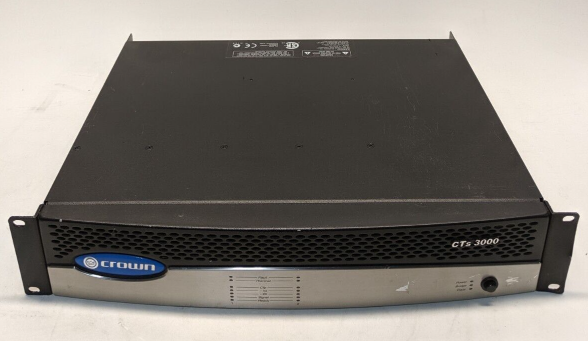 パワアンープ Amcron CTs 3000 パワアンープ Amcron CTs 3000