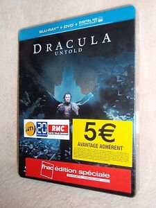 Dracula Untold SteelBook Blu ray Region Free DVD  2 