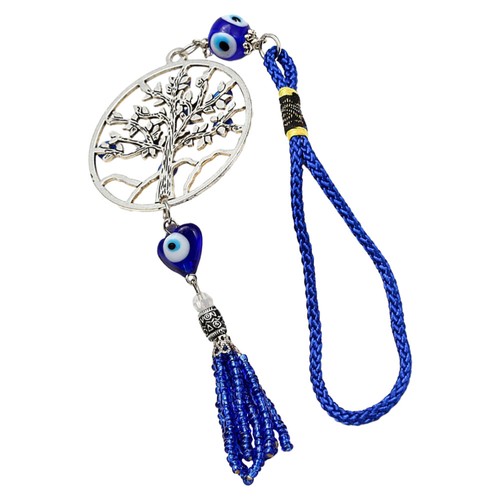 Tree of Life Keychain Evil Eye Aesthetic Phone Charm Pendant Decor - 第 10/12 張圖片
