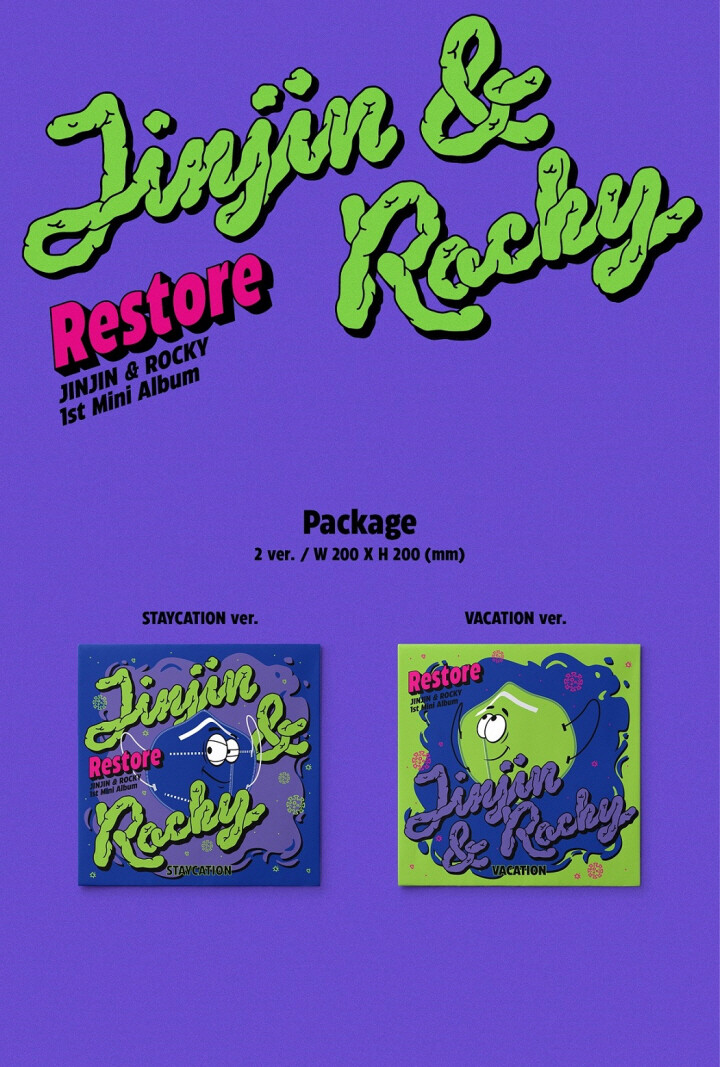 ASTRO JINJIN&ROCKY [RESTORE] 1st Mini Album RANDOM CD+Foto