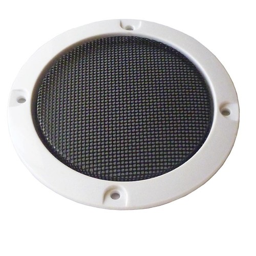 Grille de haut-parleur blanche 95 mm - White HP cover plate - Imagen 2 de 5