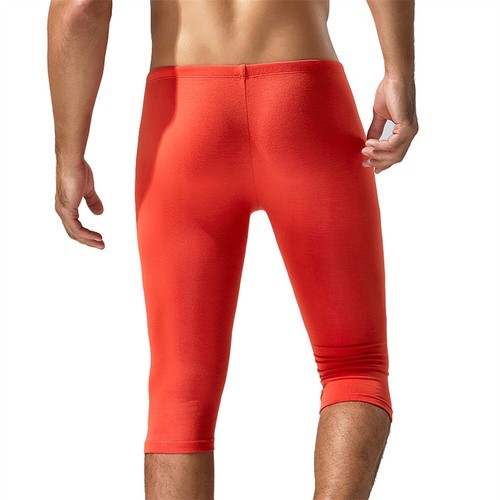Pantalones cortos ajustados de fitness de color liso para hombre culturismo entrenamiento correr pantalones deportivos 2XL - Imagen 13 de 38