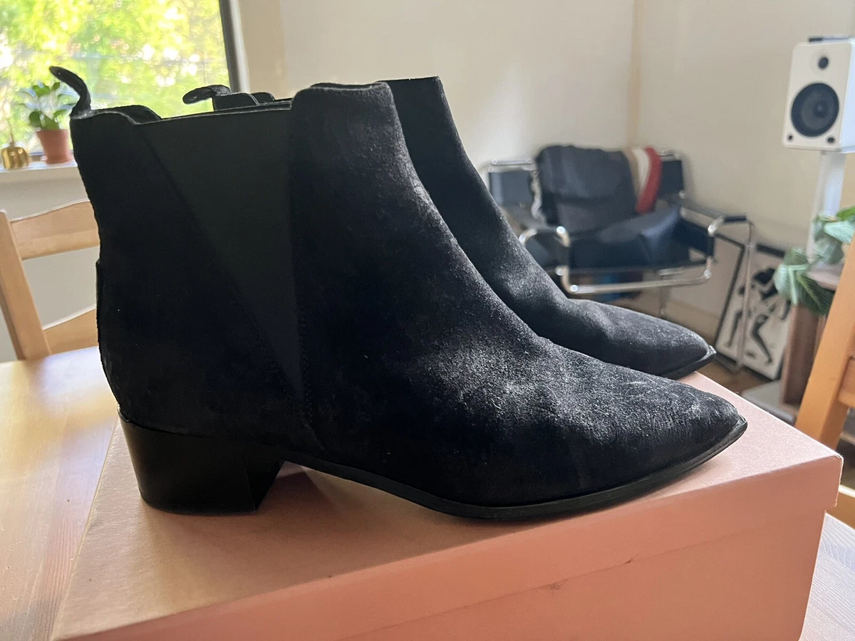 acne studios jensen boots 41 suede black eBay