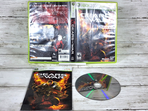 Gears of War (Microsoft Xbox 360, 2006) Complete w/manual - Picture 4 of 4
