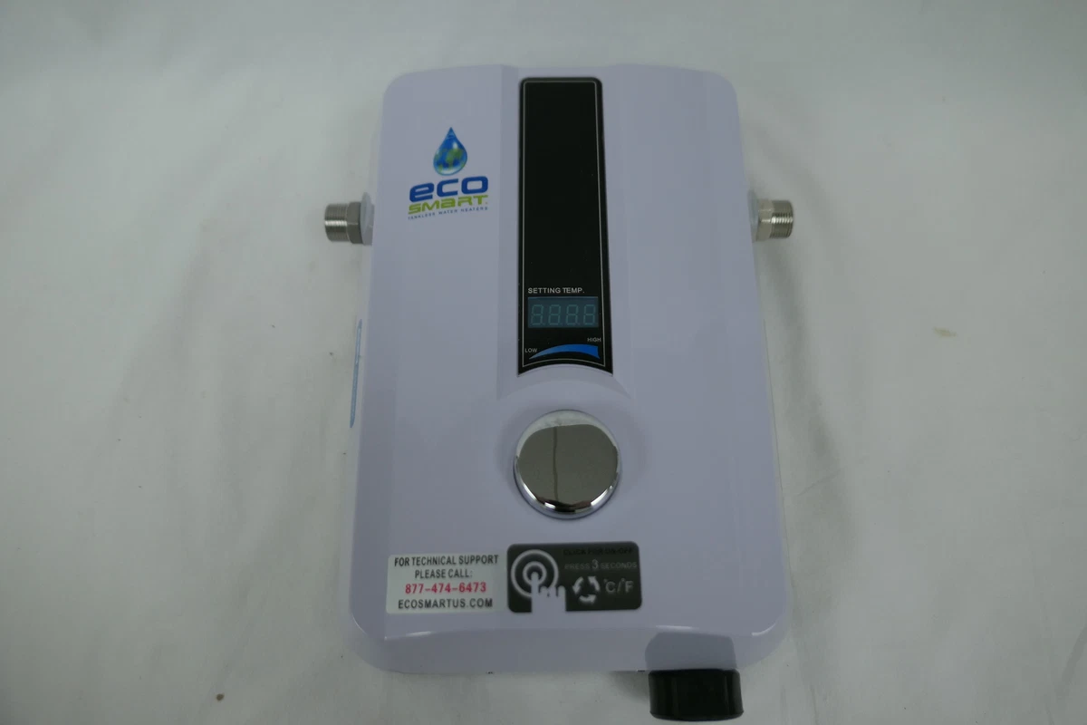 EcoSmart 8 KW Electric Tankless Water Heater, 8 KW at 240 Volts | eBay