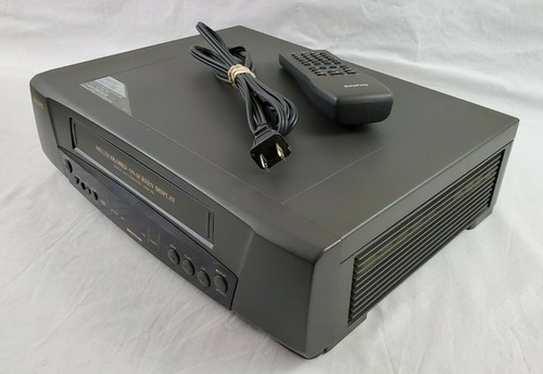 VINTAGE Sanyo VWM-265 Video Cassette Recorder VCR-Remote-Manual-Box TESTED WORKS - Picture 11 of 12