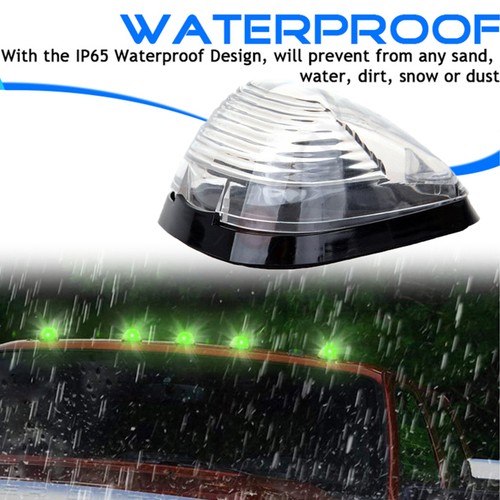5X Amber LED Cab Roof Marker Lights Set for Ford F250 F350 F450 Super Duty 99-16 - Picture 172 of 189