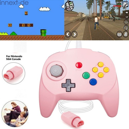 Retro-Bit Wired Mini N64 Controller Gamepad Joypad für Nintendo 64 Original Port - Bild 5 von 31