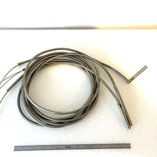 Lot of 3 Watlow Firerod Carttridge Heaters 240V 300W, 250W, 200W 1/3" Diameter