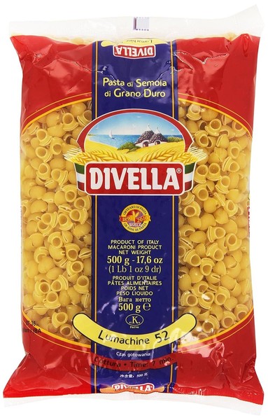 Divella - Lumachine 52, Pasta Di Semola Di Grano Duro, 500G-image
