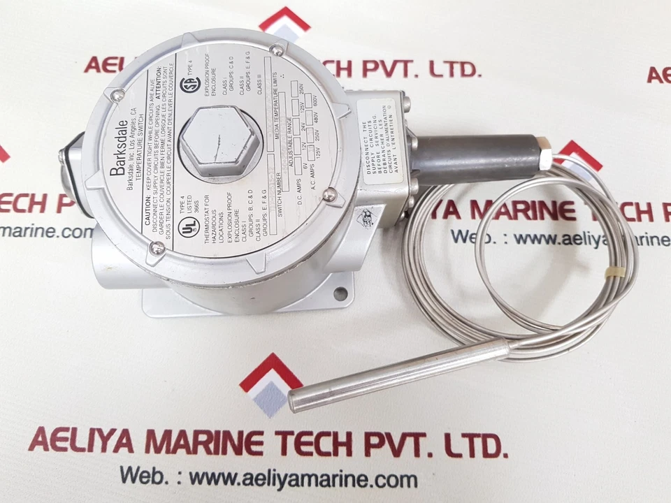 Переключатель температуры Barksdale T1X-H251S-12 - Изображение 2 из 4