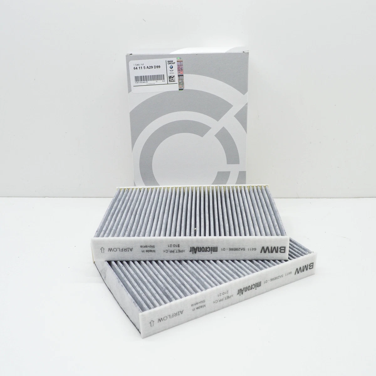 NEU BMW M5 F90 NANO FILTER SET 64115A29D99 5A29D99 ORIGINAL | eBay