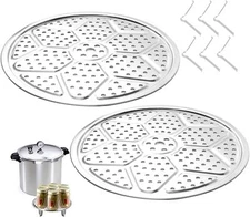 11-Inch Pressure Cooker Canner Rack (2-Pack) With Detachable Legs, Stainless Ste