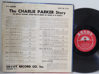 THE CHARLIE PARKER STORY 1956 LP MONO Savoy MG-12079 *LISTEN
