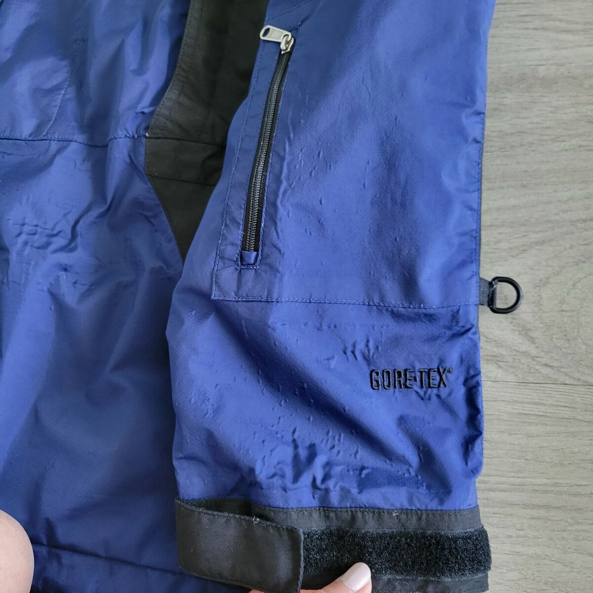 Vintage The North Face Mountain Guide Blue / Black GORE-TEX Vintage The North Face Mountain Guide Blue / Black GORE-TEX