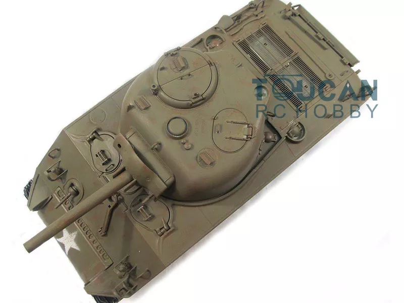 1/16 Mato Almost Full Metal M4A3 Sherman RC Tank Infrared Recoil KIT 1230 - Image 4 of 4