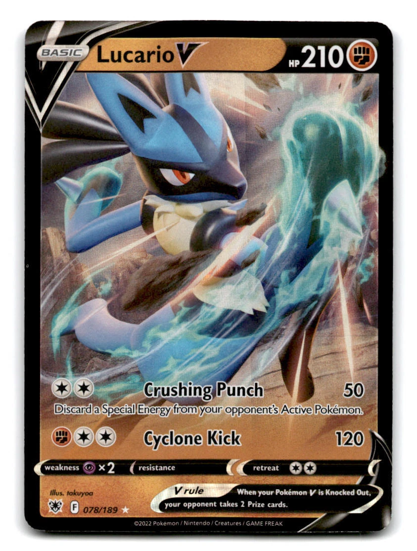 lucario v pokemon card value - 078/189 - Ultra Rare - Sword & Shield Card Type / HP / Stage Lucario V #146 Prices |