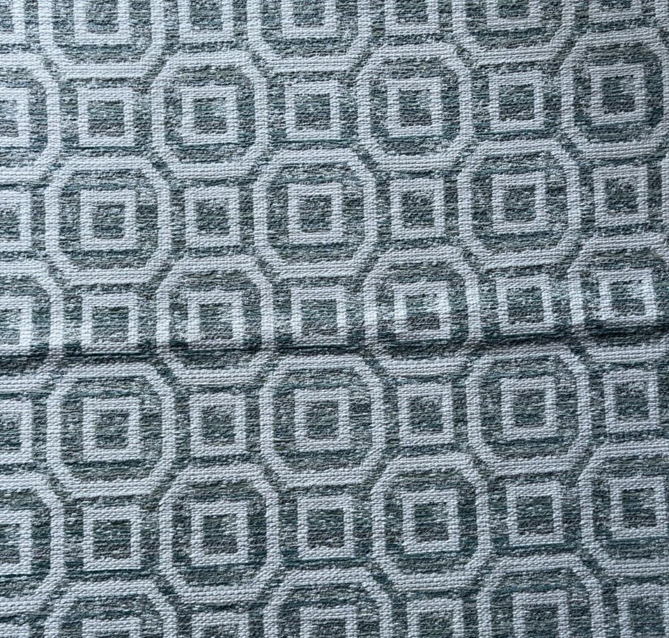 Remanente de tela cuadrados de tweed verde/blanco Kravet 24"x24" Foto 3 de 3