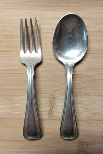 Child's Old French Sterling Service - 2 pieces