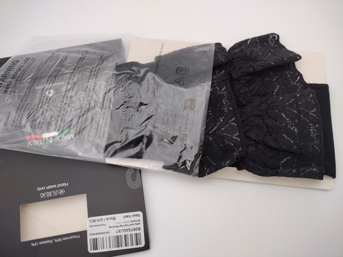 sofsy schwarz Spitze Top Overknee Strümpfe 60 DEN Made Italy Camilla-May M/L - Bild 9 von 14