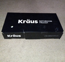 Kraus KBF-1401BG Indy Single Handle Basin Bathroom Faucet Brushed Gold