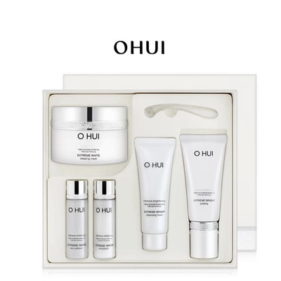 O Hui Extreme White Sleeping Face Mask Pack 100ml Geschenkset + Gratis Geschenk