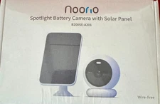 Noorio Solar Security Cameras Wireless Outdoor Solar Panel