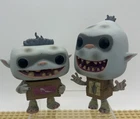 Funko POP! Movies Boxtrolls Shoe & Fish #120 & 121 Vinyl Figure Lot