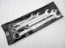 Vintage Blackhawk Sparta 6pc Sae Combination Wrench Set Made In Usa