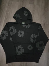 Black Denim Tears Hoodie Size L