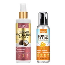 Keratin Protein Serum with Anti-Frizz Control, Hair Repair spray oil-2pcs