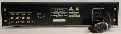 Pioneer GR-560 Dual 7-Band Stereo Graphic Equalizer - Bild 4 von 5