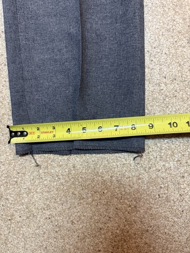 NWT VTG HighLand Red Kap Men's Uniform Trousers Pant Gray Polyester Sz 33 - Picture 8 of 9