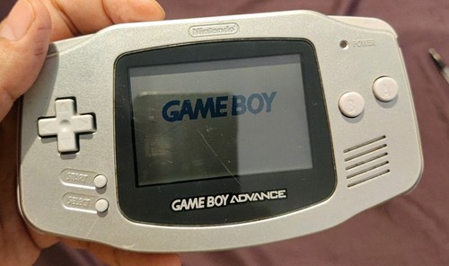 Nintendo Gameboy Advance Silber Handheld Konsole