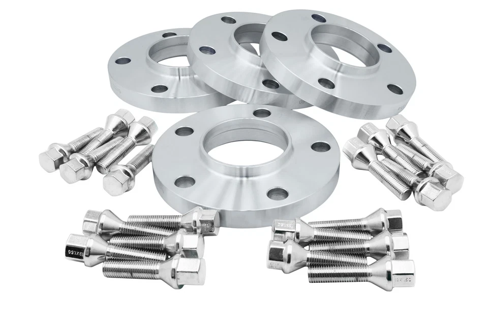 4 espaçadores de roda central cubo BMW 15mm E46 E60 E61 E63 E64 E82 E88 E90 E91 E92 E93 - Imagem 2 de 4