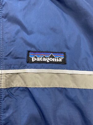 Vintage Patagonia Windbreaker Jacket Boys Size Large L Fleece 
