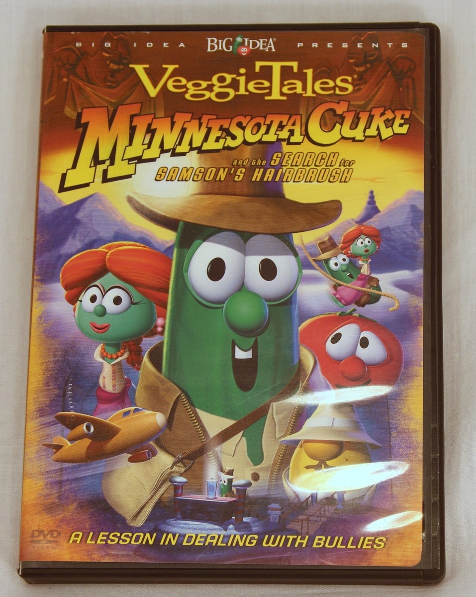 Lot of 2 VeggieTales DVD: Minnesota Cuke + Wonderful Wizard