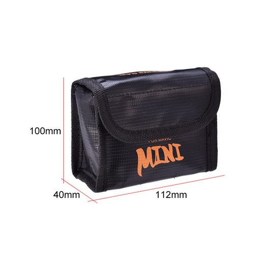 Lipo Battery Safe Storage Explosion-proof Fireproof Bag for DJI Mavic Mini Drone - Picture 2 of 4
