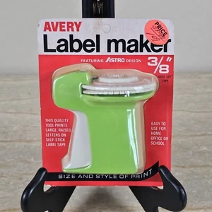 Avery  Label Maker 3/8"  Label Gun Labeler New Old Stock c1970s