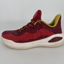 Under Armor Curry 11 Fire Bruce Lee Shoes Size 5.5Y
