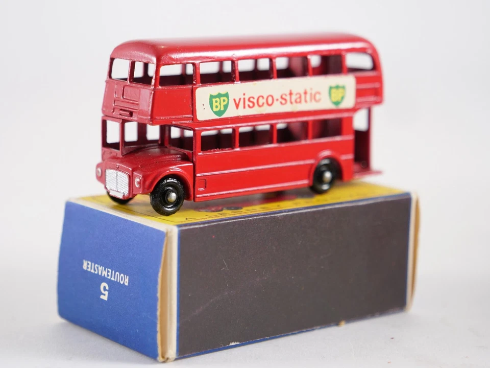 Matchbox Lesney Models of Yesteryear n° 5 Bus BP Visco-static 66 mm neuf boite - Photo 4/4