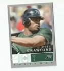 A111 CARL CRAWFORD 2003 UPPER DECK FORTYMAN RAINBOW 22/40 #89 RAYS RARE SP